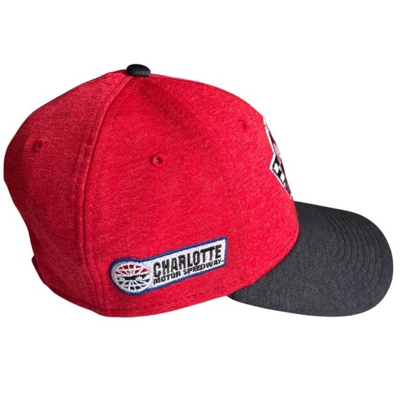 Coca-Cola 600 Charlotte Motor Speedway New Era Red & Black Adjustable Hat - Picture 4 of 6
